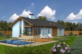 Vizualizace projektu bungalovu Uno 1 - varianty