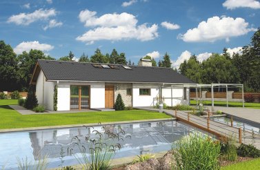 Vizualizace projektu bungalovu Uno 1